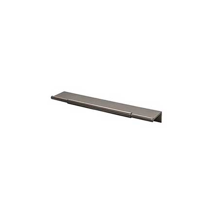 Top Knobs [TK973AG] Die Cast Zinc Cabinet Edge Pull - Crestview Series - Ash Gray Finish - 6&quot; C/C - 8&quot; L