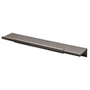 Top Knobs [TK973AG] Die Cast Zinc Cabinet Edge Pull - Crestview Series - Ash Gray Finish - 6&quot; C/C - 8&quot; L