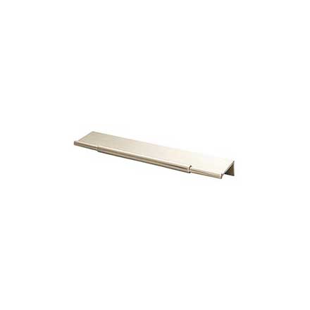 Top Knobs [TK973BSN] Die Cast Zinc Cabinet Edge Pull - Crestview Series - Brushed Satin Nickel Finish - 6" C/C - 8" L