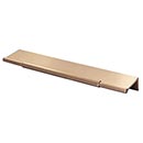 Top Knobs [TK973HB] Die Cast Zinc Cabinet Edge Pull - Crestview Series - Honey Bronze Finish - 6&quot; C/C - 8&quot; L