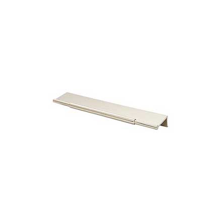 Top Knobs [TK973PN] Die Cast Zinc Cabinet Edge Pull - Crestview Series - Polished Nickel Finish - 6" C/C - 8" L