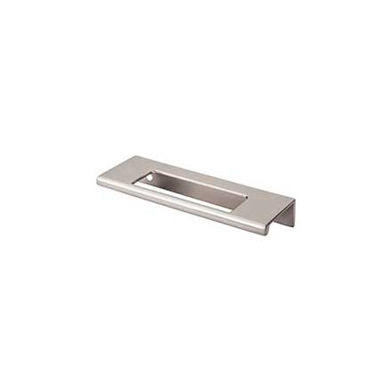 Top Knobs [TK520BSN] Die Cast Zinc Cabinet Edge Pull - Cut Out Tab Series - Brushed Satin Nickel Finish - 3 3/4&quot; C/C - 4 3/4&quot; L