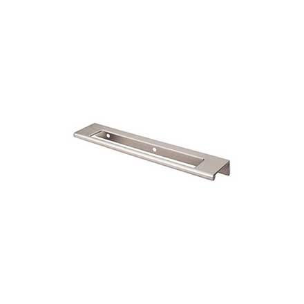 Top Knobs [TK522BSN] Die Cast Zinc Cabinet Edge Pull - Cut Out Tab Series - Brushed Satin Nickel Finish - 6&quot; C/C - 8&quot; L