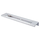 Top Knobs [TK522PC] Die Cast Zinc Cabinet Edge Pull - Cut Out Tab Series - Polished Chrome Finish - 6&quot; C/C - 8&quot; L