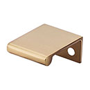 Top Knobs [TK500HB] Die Cast Zinc Cabinet Edge Pull - Tab Series - Honey Bronze Finish - 5/8" C/C - 1 1/4" L