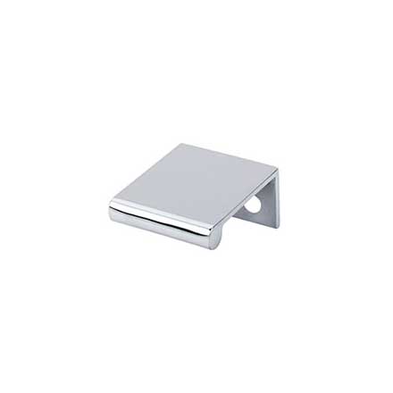 Top Knobs [TK500PC] Die Cast Zinc Cabinet Edge Pull - Tab Series - Polished Chrome Finish - 5/8&quot; C/C - 1 1/4&quot; L