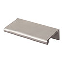 Top Knobs [TK501BSN] Die Cast Zinc Cabinet Edge Pull - Tab Series - Brushed Satin Nickel Finish - 2" C/C - 3" L