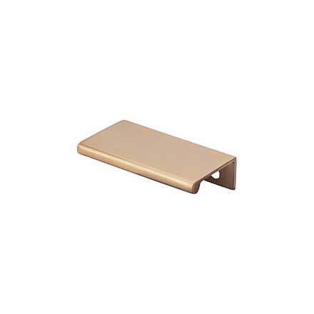 Top Knobs [TK501HB] Die Cast Zinc Cabinet Edge Pull - Tab Series - Honey Bronze Finish - 2" C/C - 3" L