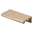 Top Knobs [TK501HB] Die Cast Zinc Cabinet Edge Pull - Tab Series - Honey Bronze Finish - 2&quot; C/C - 3&quot; L