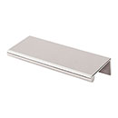 Top Knobs [TK501PN] Die Cast Zinc Cabinet Edge Pull - Tab Series - Polished Nickel Finish - 2&quot; C/C - 3&quot; L