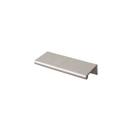 Top Knobs [TK502BSN] Die Cast Zinc Cabinet Edge Pull - Tab Series - Brushed Satin Nickel Finish - 3&quot; C/C - 4&quot; L