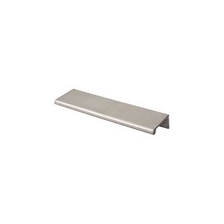 Top Knobs [TK503BSN] Die Cast Zinc Cabinet Edge Pull - Tab Series - Brushed Satin Nickel Finish - 5" C/C - 6" L