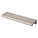 Top Knobs [TK503BSN] Die Cast Zinc Cabinet Edge Pull - Tab Series - Brushed Satin Nickel Finish - 5" C/C - 6" L