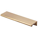 Top Knobs [TK503HB] Die Cast Zinc Cabinet Edge Pull - Tab Series - Honey Bronze Finish - 5&quot; C/C - 6&quot; L