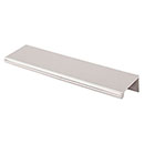 Top Knobs [TK503PN] Die Cast Zinc Cabinet Edge Pull - Tab Series - Polished Nickel Finish - 5" C/C - 6" L