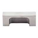 Top Knobs [TK275SS] Stainless Steel Cabinet Tab Pull - Modern Metro Tab Series - Brushed Finish - 2" C/C - 2 1/2" L