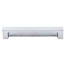 Top Knobs [TK276ALU] Die Cast Zinc Cabinet Tab Pull - Modern Metro Tab Series - Aluminum Finish - 5&quot; C/C - 5 1/2&quot; L