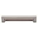 Top Knobs [TK276BSN] Die Cast Zinc Cabinet Tab Pull - Modern Metro Tab Series - Brushed Satin Nickel Finish - 5&quot; C/C - 5 1/2&quot; L