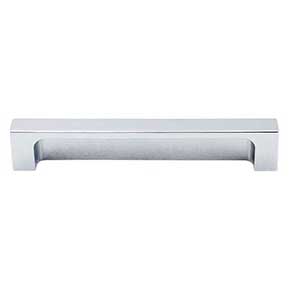 Top Knobs [TK276PC] Die Cast Zinc Cabinet Tab Pull - Modern Metro Tab Series - Polished Chrome Finish - 5" C/C - 5 1/2" L