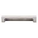 Top Knobs [TK276SS] Stainless Steel Cabinet Tab Pull - Modern Metro Tab Series - Brushed Finish - 5" C/C - 5 1/2" L