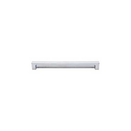 Top Knobs [TK277ALU] Die Cast Zinc Cabinet Tab Pull - Modern Metro Tab Series - Aluminum Finish - 8&quot; C/C - 8 1/2&quot; L