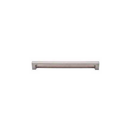 Top Knobs [TK277BSN] Die Cast Zinc Cabinet Tab Pull - Modern Metro Tab Series - Brushed Satin Nickel Finish - 8" C/C - 8 1/2" L