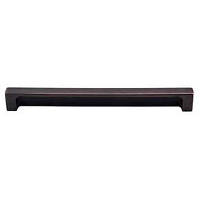 Top Knobs [TK277TB] Die Cast Zinc Cabinet Tab Pull - Modern Metro Tab Series - Tuscan Bronze Finish - 8" C/C - 8 1/2" L