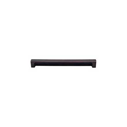 Top Knobs [TK277TB] Die Cast Zinc Cabinet Tab Pull - Modern Metro Tab Series - Tuscan Bronze Finish - 8&quot; C/C - 8 1/2&quot; L