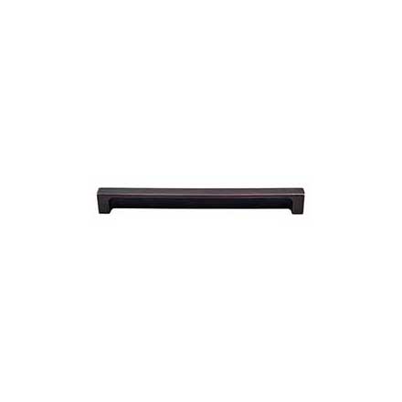 Top Knobs [TK277TB] Die Cast Zinc Cabinet Tab Pull - Modern Metro Tab Series - Tuscan Bronze Finish - 8&quot; C/C - 8 1/2&quot; L