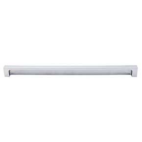 Top Knobs [TK278ALU] Die Cast Zinc Cabinet Tab Pull - Modern Metro Tab Series - Aluminum Finish - 12" C/C - 12 1/2" L