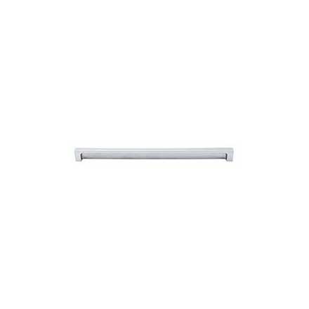 Top Knobs [TK278ALU] Die Cast Zinc Cabinet Tab Pull - Modern Metro Tab Series - Aluminum Finish - 12&quot; C/C - 12 1/2&quot; L