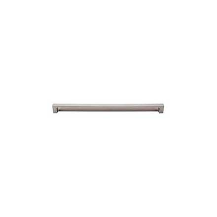 Top Knobs [TK278BSN] Die Cast Zinc Cabinet Tab Pull - Modern Metro Tab Series - Brushed Satin Nickel Finish - 12&quot; C/C - 12 1/2&quot; L