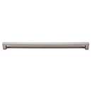 Top Knobs [TK278BSN] Die Cast Zinc Cabinet Tab Pull - Modern Metro Tab Series - Brushed Satin Nickel Finish - 12&quot; C/C - 12 1/2&quot; L