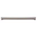 Top Knobs [TK278BSN] Die Cast Zinc Cabinet Tab Pull - Modern Metro Tab Series - Brushed Satin Nickel Finish - 12" C/C - 12 1/2" L