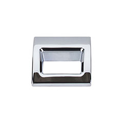 Top Knobs [TK615PC] Die Cast Zinc Cabinet Finger Pull - Tango Series - Polished Chrome Finish - 1 1/8&quot; L