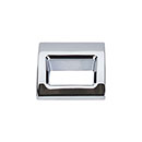 Top Knobs [TK615PC] Die Cast Zinc Cabinet Finger Pull - Tango Series - Polished Chrome Finish - 1 1/8" L