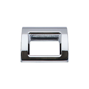 Top Knobs [TK616PC] Die Cast Zinc Cabinet Finger Pull - Tango Series - Polished Chrome Finish - 1 1/2" L
