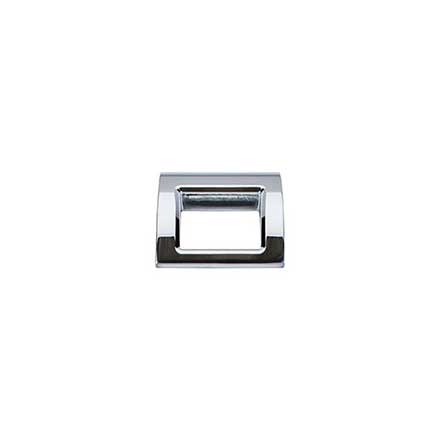Top Knobs [TK616PC] Die Cast Zinc Cabinet Finger Pull - Tango Series - Polished Chrome Finish - 1 1/2" L