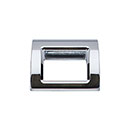 Top Knobs [TK616PC] Die Cast Zinc Cabinet Finger Pull - Tango Series - Polished Chrome Finish - 1 1/2&quot; L