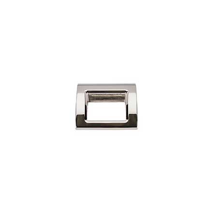 Top Knobs [TK616PN] Die Cast Zinc Cabinet Finger Pull - Tango Series - Polished Nickel Finish - 1 1/2" L