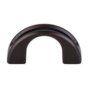 Top Knobs [TK617SAB] Die Cast Zinc Cabinet Finger Pull - Tango Series - Sable Finish - 1 1/4" C/C - 2" L