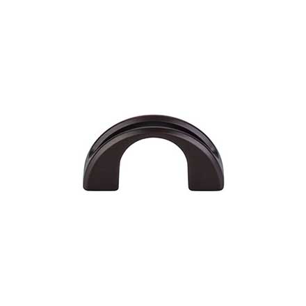 Top Knobs [TK617SAB] Die Cast Zinc Cabinet Finger Pull - Tango Series - Sable Finish - 1 1/4" C/C - 2" L