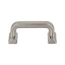 Top Knobs [TK3161BSN] Die Cast Zinc Cabinet Finger Pull - Harrison Series - Brushed Satin Nickel Finish - 2 1/2&quot; C/C - 3 1/16&quot; L