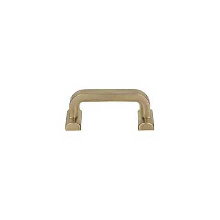 Top Knobs [TK3161HB] Die Cast Zinc Cabinet Finger Pull - Harrison Series - Honey Bronze Finish - 2 1/2&quot; C/C - 3 1/16&quot; L