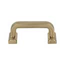 Top Knobs [TK3161HB] Die Cast Zinc Cabinet Finger Pull - Harrison Series - Honey Bronze Finish - 2 1/2" C/C - 3 1/16" L