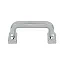 Top Knobs [TK3161PC] Die Cast Zinc Cabinet Finger Pull - Harrison Series - Polished Chrome Finish - 2 1/2" C/C - 3 1/16" L