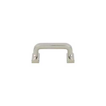 Top Knobs [TK3161PN] Die Cast Zinc Cabinet Finger Pull - Harrison Series - Polished Nickel Finish - 2 1/2&quot; C/C - 3 1/16&quot; L