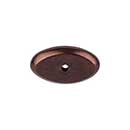 Top Knobs [M1438] Solid Bronze Cabinet Knob Backplate - Aspen Series - Mahogany Bronze Finish - 1 1/2&quot; L