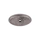 Top Knobs [M1440] Solid Bronze Cabinet Knob Backplate - Aspen Series - Silicon Bronze Light Finish - 1 3/4" L