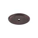 Top Knobs [M1442] Solid Bronze Cabinet Knob Backplate - Aspen Series - Medium Bronze Finish - 1 3/4&quot; L